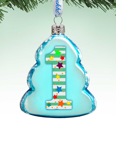 Designocracy 1 Mini Mercury Holiday Ornament In Multi Color