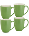 Noritake Colorwave Mugs 12-oz, Set Of 4 In Apple