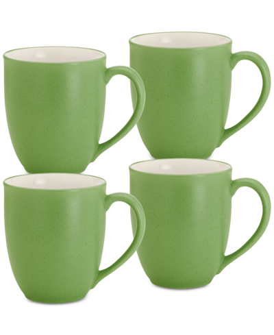 Noritake Colorwave Mugs 12-oz, Set Of 4 In Apple