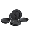 VILLEROY & BOCH MANUFACTURE ROCK 12-PC. DINNERWARE SET