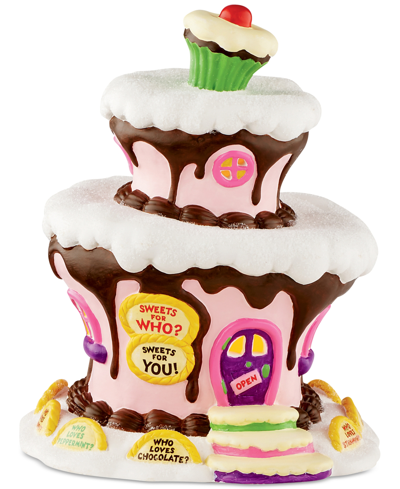 Department Five Grinch Village Who-ville Sweet Shop In Multi
