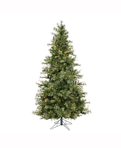 Vickerman 7.5 Ft Mixed Country Pine Slim Artificial Christmas Tree