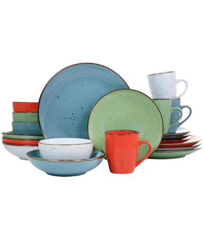 ELAMA ROMINA 20 PC. DINNERWARE SET, SERVICE FOR 4