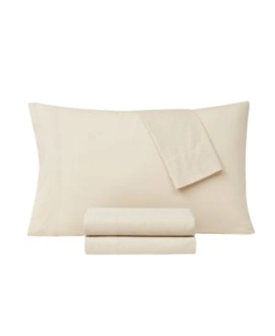 Frye Cotton Linen Sheet Sets Bedding In Blush