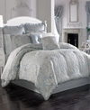 Five Queens Court Faith Comforter Sets Bedding In White