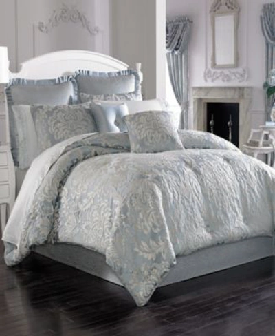 Five Queens Court Faith Comforter Sets Bedding In Sterling
