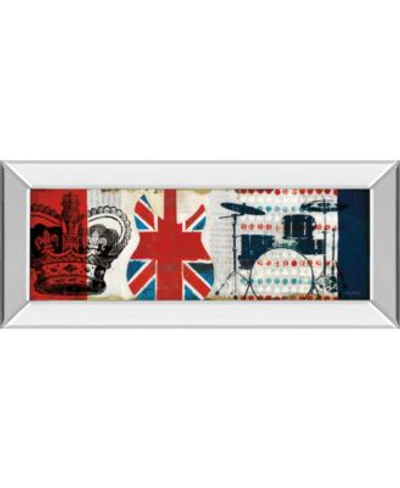 Classy Art British Invasion By Mo Mullan Mirror Framed Print Wall Art Collection In Red