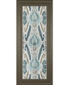 Classy Art A Touch Of Flourish By Patricia Pinto Framed Print Wall Art Collection In Blue