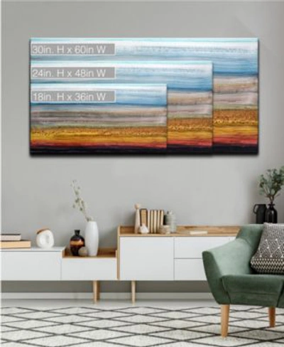 Ready2hangart Sky Ground Abstract Canvas Wall Art Collection In Multi