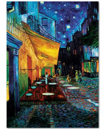 Trademark Global Cafe Terrace By Vincent Van Gogh Canvas Print