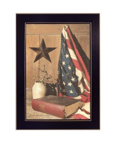 Trendy Decor 4u God Country By Billy Jacobs Printed Wall Art Collection In Multi