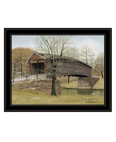 Trendy Decor 4u The Old Humpback Bridge By Billy Jacobs Ready To Hang Framed Print Collection In Multi
