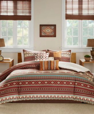 Madison Park Taos Coverlet Sets In Spice