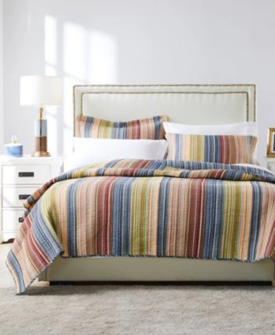 Greenland Home Fashions Katy Quilt Set 3 Piece In Multi
