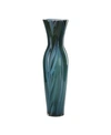 CYAN DESIGN FEATHER VASE BLUE COLLECTION