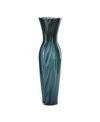 Cyan Design Feather Vase Blue Collection In Blue
