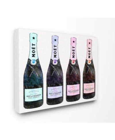 Stupell Industries Rainbow Champagne Art Collection In Multi