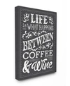 STUPELL INDUSTRIES HOME DECOR LIFE BETWEEN COFFEE WINE CHALK ART COLLECTION