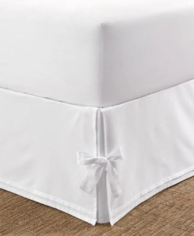 Laura Ashley Tailoredcorner Tiebedskirts Bedding In White