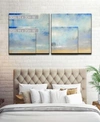 READY2HANGART COASTAL POURING 2 PIECE CANVAS WALL ART COLLECTION