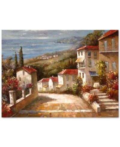 Trademark Global Home In Tuscany Canvas Print By Joval