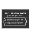 STUPELL INDUSTRIES LAUNDRY ROOM YOUVE GOT TO KNOW ART COLLECTION