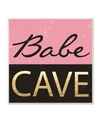 Stupell Industries Babe Cave Pink Gold Art Collection In Multi