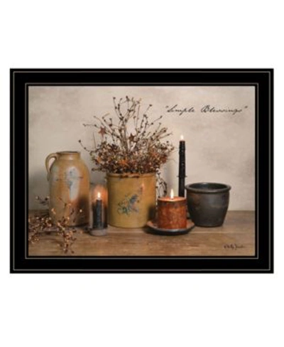 Trendy Decor 4u Simple Blessings By Billy Jacobs Ready To Hang Framed Print Collection In Multi