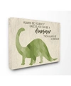 Stupell Industries Always Be A Dinosaur Brachiosaurus Wall Art Collection In Multi