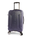 Perry Ellis Delancey Ii Hardside Spinner Luggage Collection In Silver
