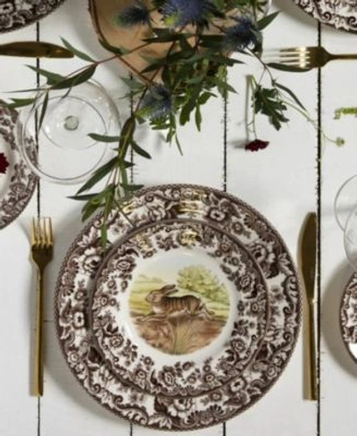Spode Dinnerware Woodland Rabbit Collection In Brown