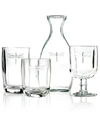 LA ROCHERE GLASSWARE DRAGONFLY SETS OF 6 COLLECTION