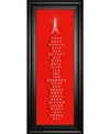 CLASSY ART PHONETIC ALPHABET BY THE VINTAGE INSPIRED COLLECTION FRAMED PRINT WALL ART COLLECTION