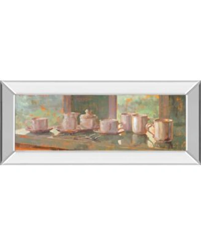 Classy Art Gathering By Lorraine Vail Mirror Framed Print Wall Art Collection In Brown