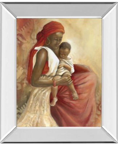 Classy Art Beauty Of Love By Carol Robinson Mirror Framed Print Wall Art Collection In Red