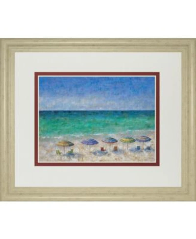 Classy Art South Shore By Dominick Framed Print Wall Art 34 X 40 Collection In Green