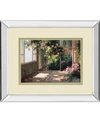 CLASSY ART ATRIUMS FIRST LIGHT BY HALI MIRROR FRAMED PRINT WALL ART COLLECTION