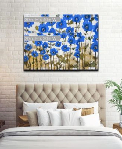 Ready2hangart Sapphire Meadow Abstract Canvas Wall Art Collection In Multi