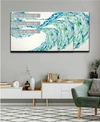 READY2HANGART BLUE WAVE CANVAS WALL ART COLLECTION