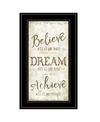 TRENDY DECOR 4U BELIEVE BY MOLLIE B READY TO HANG FRAMED PRINT COLLECTION