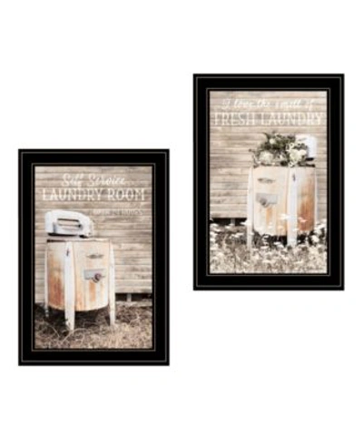 Trendy Decor 4u Laundry Room 2 Piece Vignette By Lori Deiter Collection In Multi