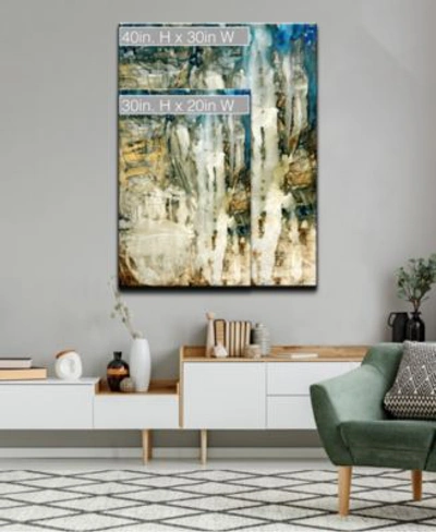 Ready2hangart Ravine Falls I Abstract Canvas Wall Art Collection In Multi