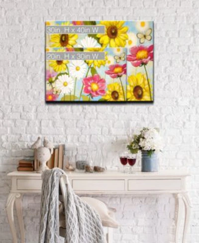 Ready2hangart Wonderful Day Floral Canvas Wall Art Collection In Multicolor