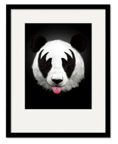 Courtside Market Panda Rocks Framed Matted Art Collection In Multi