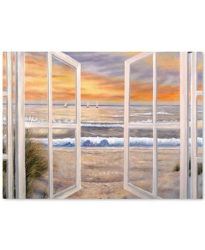 Trademark Global Elongated Window By Joval Canvas Print