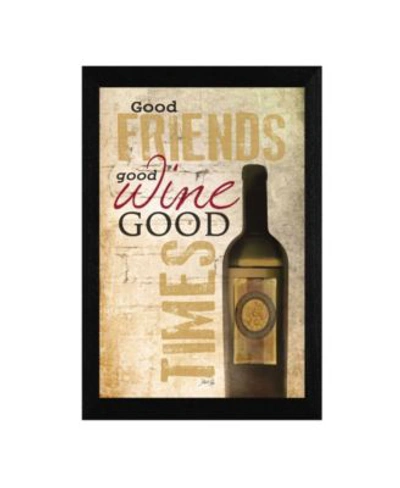 Trendy Decor 4u Good Wine By Marla Rae Printed Wall Art Collection In Multi