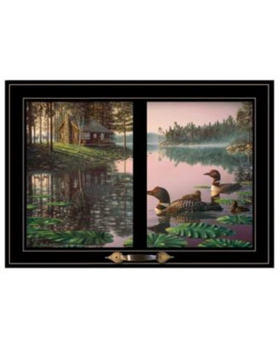 Trendy Decor 4u Northern Tranquility By Kim Norlien Ready To Hang Framed Print Collection In Multi
