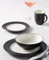 Noritake Colorwave Rim Dinnerware Collection In Slate