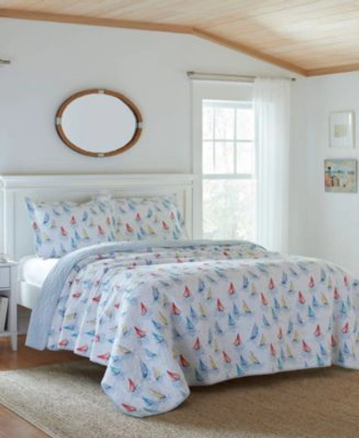 Laura Ashley Ahoy Quilt Sets Bedding In Blue