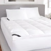 J Queen New York Regency 300 Thread Count Cotton Sateen Mattress Toppers In White